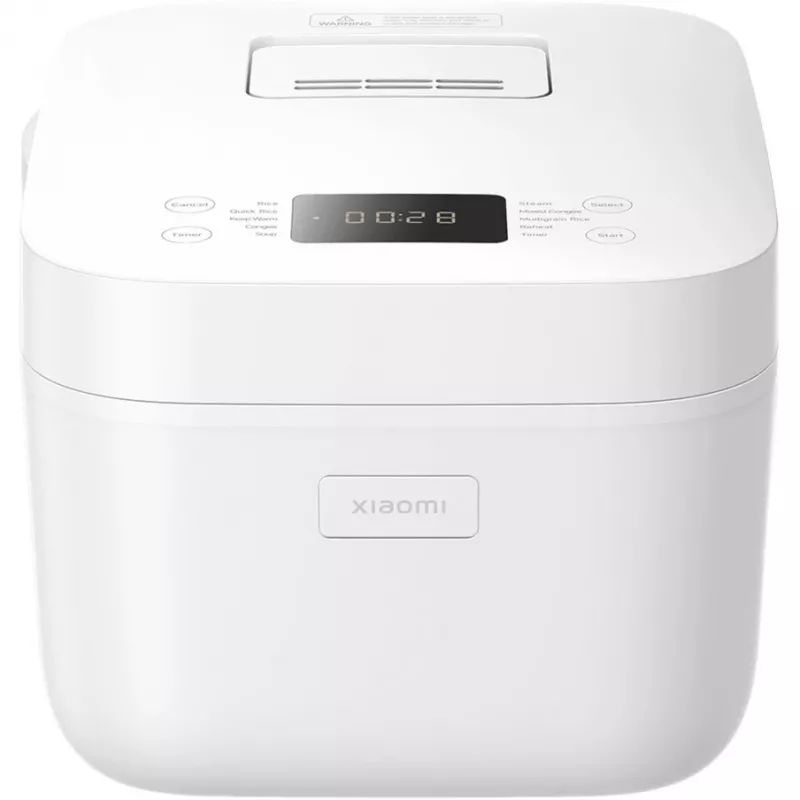 Wielofunkcyjny ryżowar Xiaomi 3L 710W biały — aluminiowy garnek wewnętrzny, kompaktowy