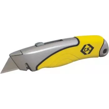 Utility Knife C.K Tools T0957-1 Stal nierdzewna Żółty Nóż z odłamywanym ostrzem