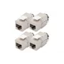 Digitus Cat. 6A Keystone Module Shielded 4 pcs srebrny RJ-45