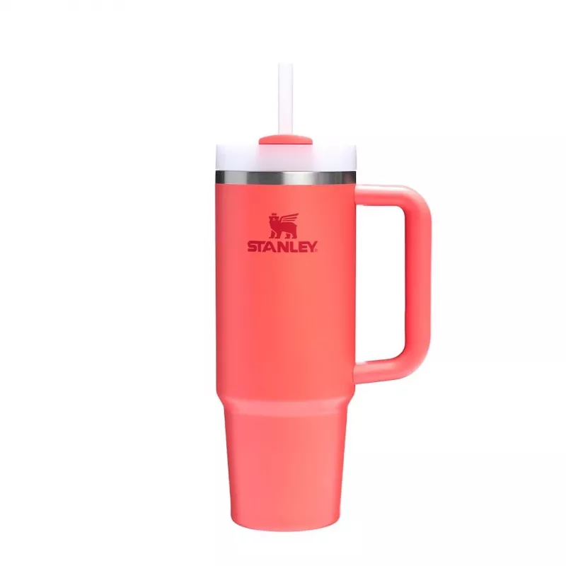 Stanley Termos Butelka Quencher H2 About FlowState™ 0,89 L Hot Coral - izolowany pojemnik na napoje