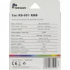 INTER-TECH Argus RS-051 ARGB 120mm wentylator obudowy - czarny
