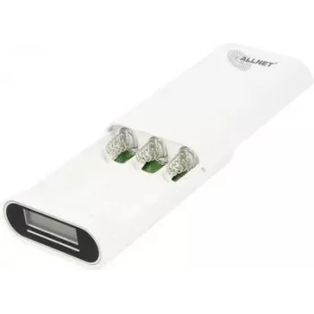 ALLNET ALL-PB103 - Biały - Uniwersalny - LCD - Micro-USB + USB C - USB - 3,7 V (ALL-PB103)