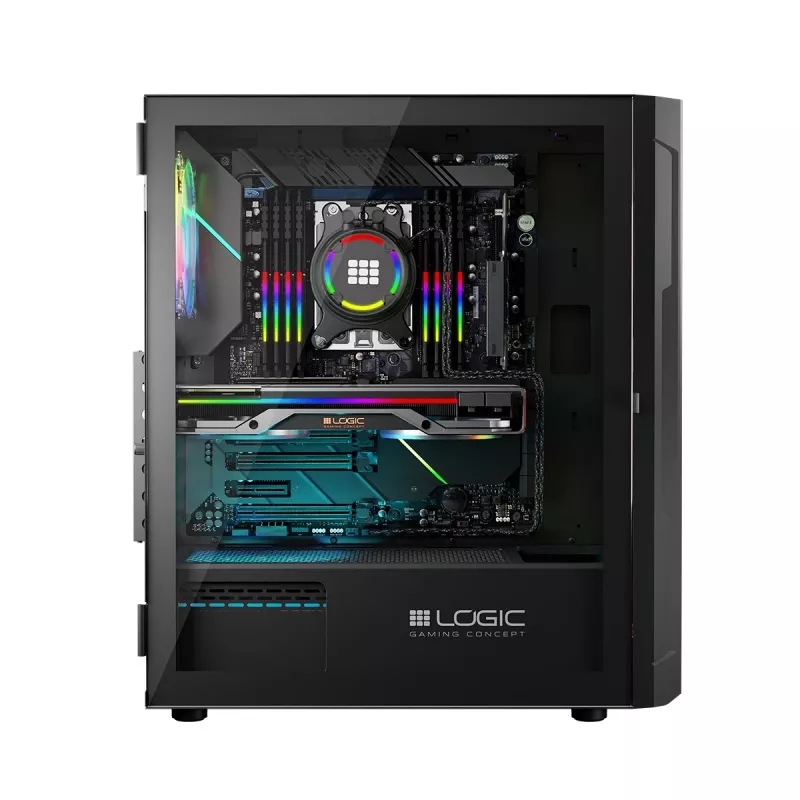 Obudowa Logic ARAMIS ARGB MINIDI USB 3.0 Czarny