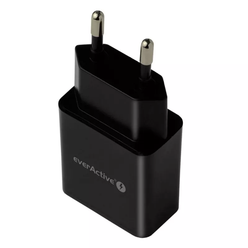 Everactive SC-100B Uniwersalna Czarna Ładowarka DC do Użytku Wewnętrznego