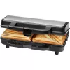 ProfiCook PC-ST 1092 - Sandwichmaker - 900 W - Stal nierdzewna/Czarny