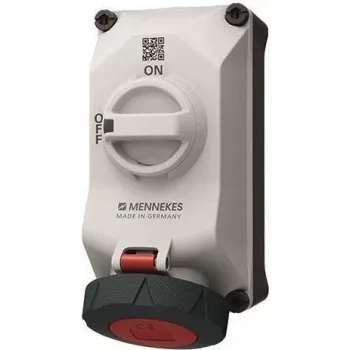 Mennekes gniazdo ścienne DUO R 5704403G 32A4P3h 440V IP67 1 (5704403G)