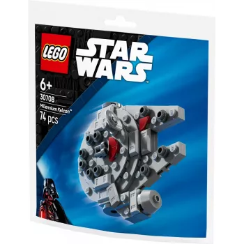 LEGO Construction Toy 30708 Star Wars Millennium Falcon Mini-Model Polybag, mały zestaw kolekcjonerski