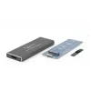 GEMBIRD EE2280-U3C-01 Gembird obudowa M.2 na USB 3.0, aluminium, czarna