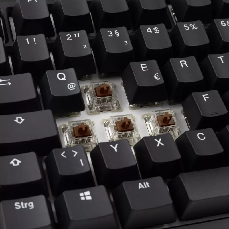 Klawiatura gamingowa Ducky Tinker 75 USB niemiecka czarna