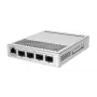 Przełącznik sieciowy Mikrotik CRS305-1G-4S+IN zarządzalny Gigabit Ethernet (10/100/1000) Power over Ethernet (PoE) biały