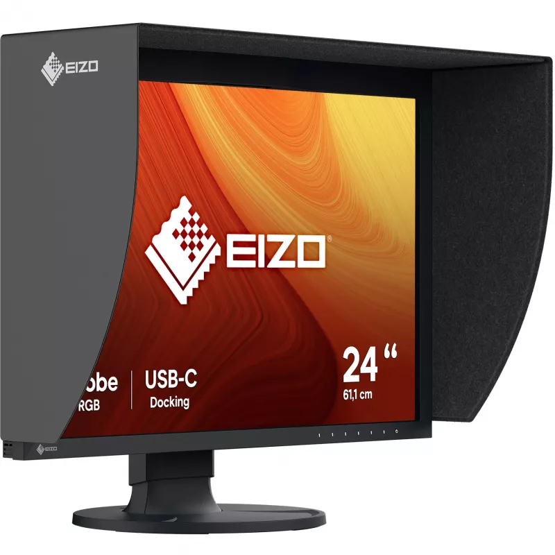 Monitor komputerowy EIZO ColorEdge CG2400S 61,2 cm (24,1 cala) 1920 x 1200 pikseli WUXGA LCD Czarny