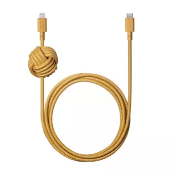 Kabel USB-A do Lightning Native Union Night kabel — 3 m, żółty