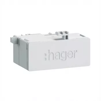 Kabel sieciowy Hager Tehalit HTV Buchse ZZ45WAN2PP RJ45 Patch 180° CAT6A Biały
