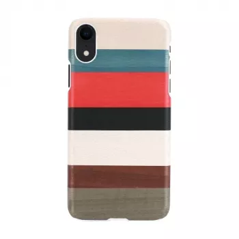 Etui na smartfona man and wood do iPhone XR — koralowa biel, obudowa ochronna