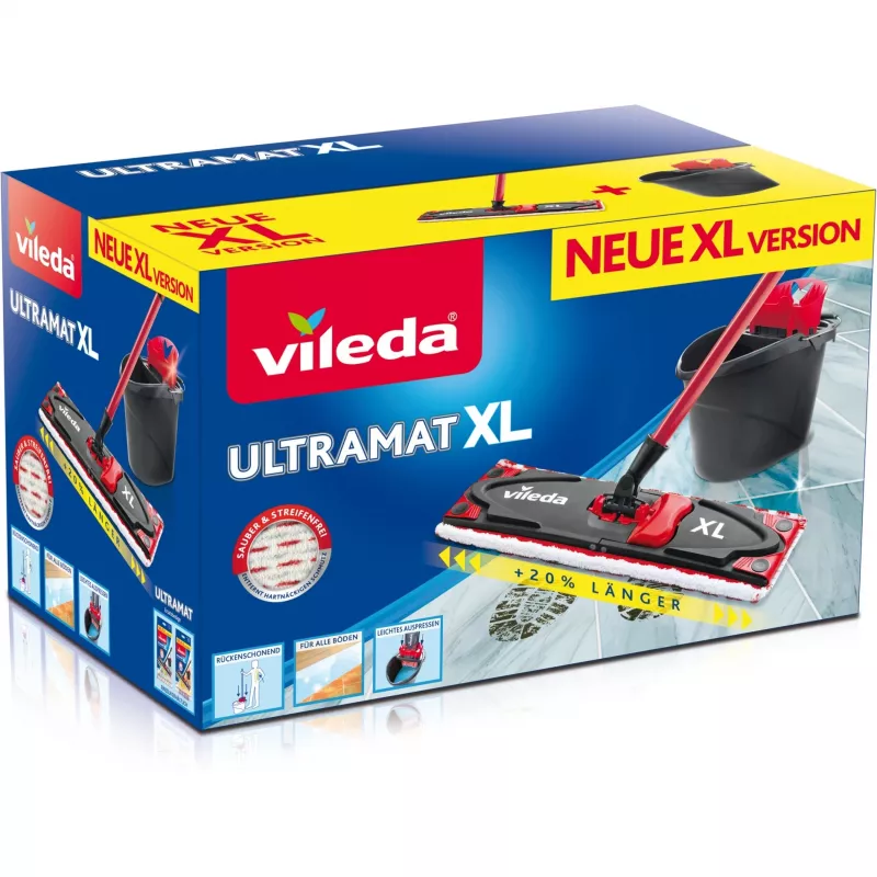VILEDA Ultramat XL 161035 uniwersalna wycieraczka do czyszczenia na mokro i sucho