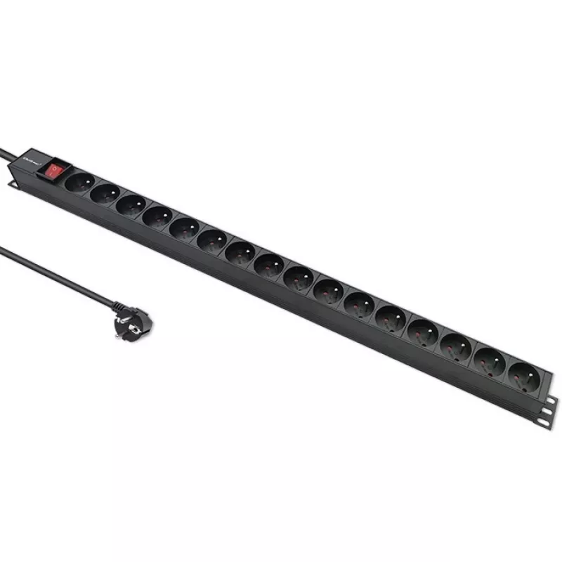 Listwa zasilająca do RACK 16A PDU, 16xFRENCH, pionowa