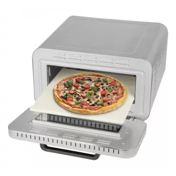 Mini piekarnik do pizzy ProfiCook PC-PO 1323 — blatowy piekarnik do pizzy, 1 pizza, 2100 W, stal nierdzewna, cyfrowy minutnik