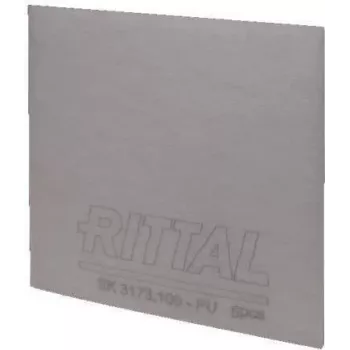 Część układu chłodzenia komputera Rittal 3173.100 — panel z włókna, szary, 289×289×17 mm, chłodzony powietrzem