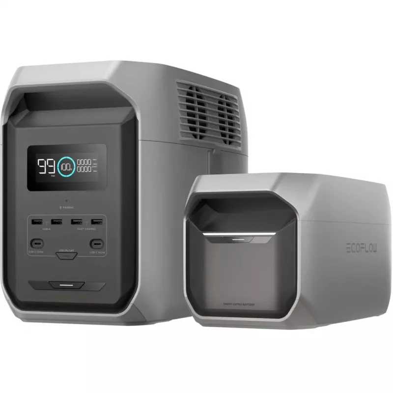 EcoFlow DELTA 3 1500 przenośna stacja zasilania litowo-żelazowo-fosforanowa (LiFePO4) 1800 W 16,5 kg