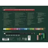 Kredka olejna Faber-Castell Polychromos & Pitt Graphite Matt Zestaw 38 szt. Wielokolorowy