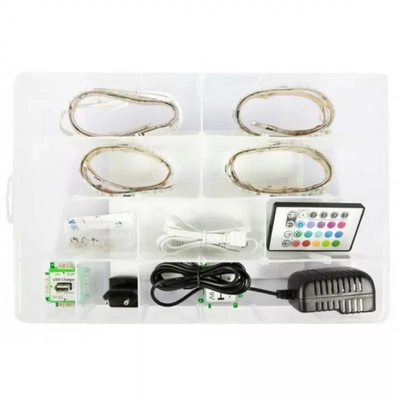 Zestaw świateł LED RGB ALLNET Brick’R’knowledge Variable Color ALL-BRICK-0619