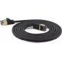 Wantec Extra-thin Cat.7 przewód instalacyjny SSTP kabel krosowy - 25 m -Cat.7 przewód instalacyjny - S/FTP (S-STP) - RJ-45 - RJ-45 - Czarny (7210)