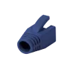 Logilink | Osłona odciążająca wtyku RJ45, 8,0 mm (50 szt.) | MP0035B | Niebieska