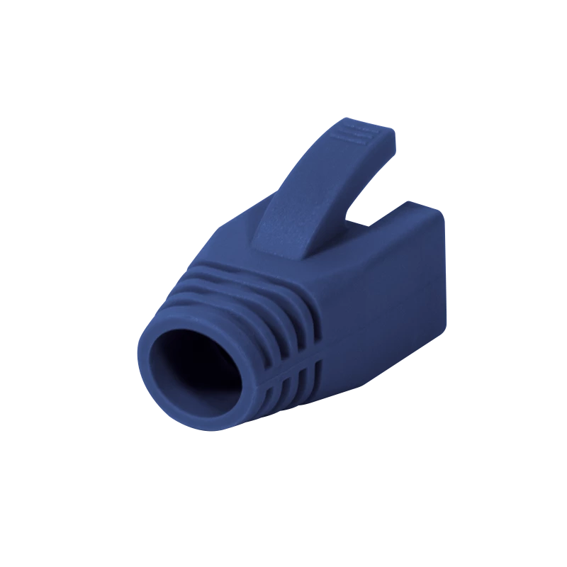 Logilink | Osłona odciążająca wtyku RJ45, 8,0 mm (50 szt.) | MP0035B | Niebieska
