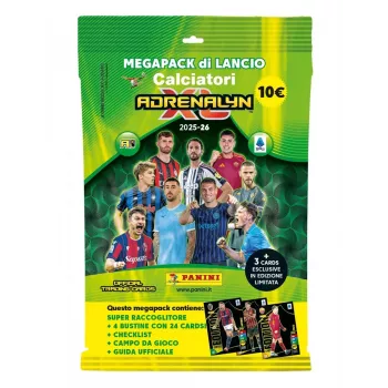 Zestaw startowy kart kolekcjonerskich PANINI Italian League 2025 Mega Starter Set