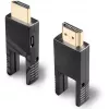 Lindy 10 m hybrydowy kabel światłowodowy Micro-HDMI 18G z odłączanymi złączami HDMI i DVI