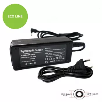 Ładowarka do laptopa Acer 45W: 19V, 2,37A