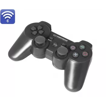 Kontroler do gier Esperanza EGG109K Czarny Bluetooth Joystick Analogue Playstation 3