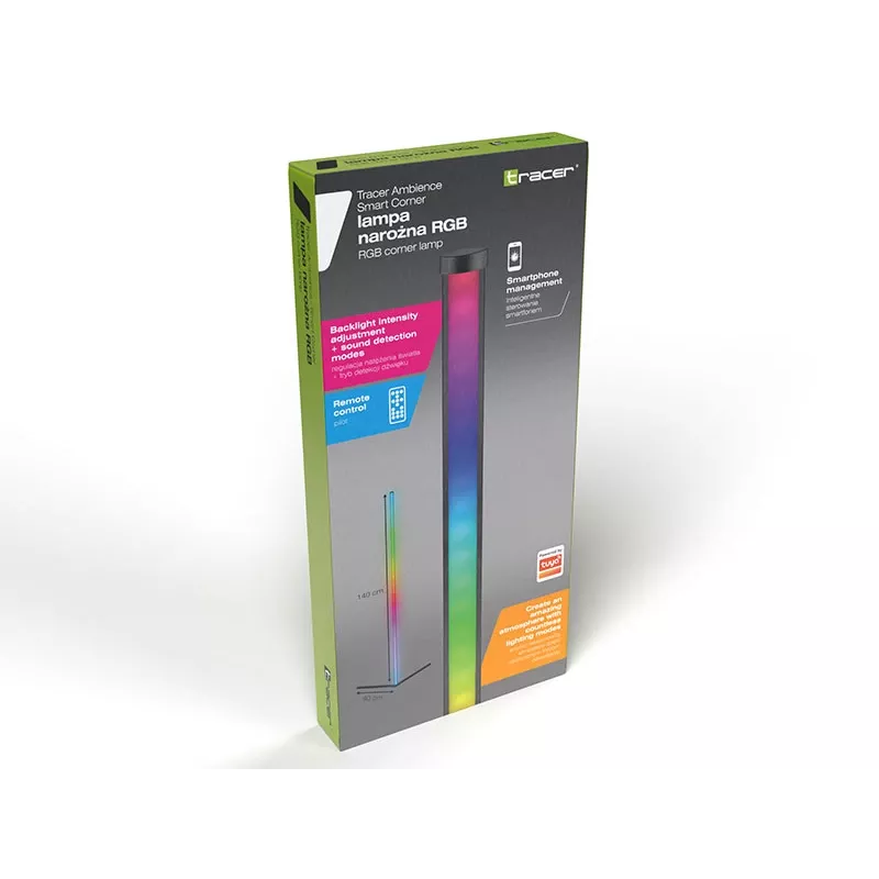 Tracer Smart Corner TRAOSW47253 RGB lampa podłogowa narożna