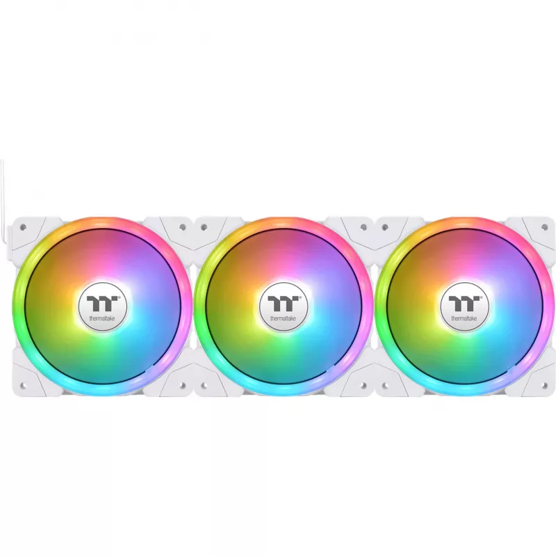 Zestaw chłodzenia cieczą All-in-one THERMALTAKE MAGFloe 420 Ultra ARGB z wentylatorami 140 mm, 500–2000 RPM, biały