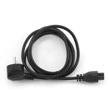 Kabel zasilający 220 V – 1,8 m, gniazdo C5 (do notebooków, zasilaczy AiO)