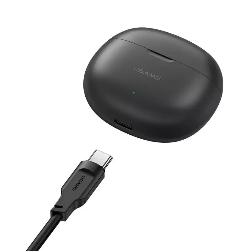 Słuchawki Usams BHUYO01 Bluetooth 5.3 TWS Rhymbo czarne