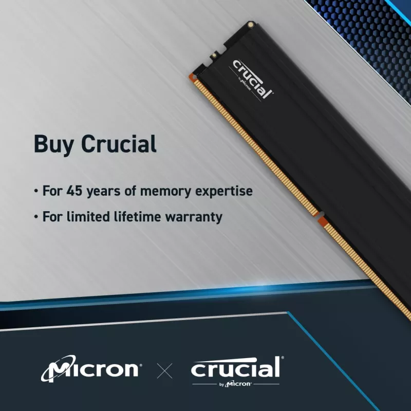 DIMM 32 GB DDR5-5600 2x 16 GB dual kit black CP2K16G56C46U5 PRO