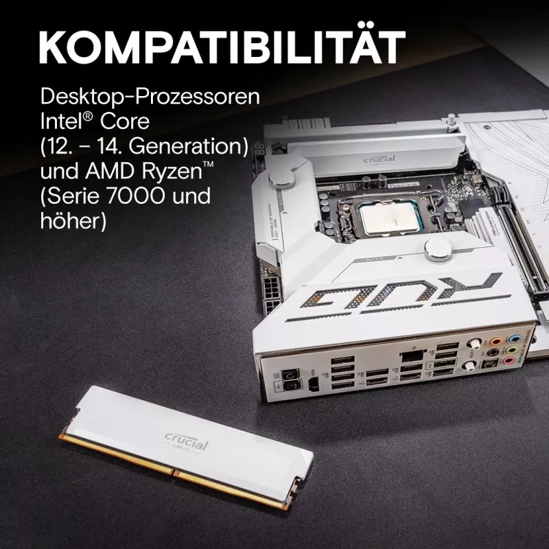 RAM DDR5 32GB PC 6000 KIT Crucial Pro