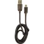 Kabel LC-POWER USB-Micro-1M-6 1m srebrny metal, USB A do Micro-USB (LC-C-USB-MICRO-1M-6)