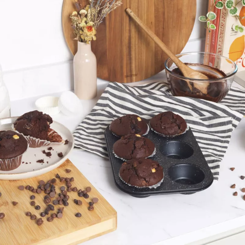 Forma na muffiny Salter BW07035BRMFOB 6-dołkowa z powłoką nieprzywierającą