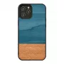 Etui na telefon man and wood do iPhone'a 12 Pro Max denim Czarny