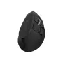 Bezprzewodowa mysz optyczna Bluetooth NATEC EUPHONIE PRO — praworęczna, 4000 DPI, 9 przycisków, czarna