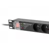 Jednostka dystrybucji zasilania PDU Lanberg PDU-PRO-07E-0200-BK