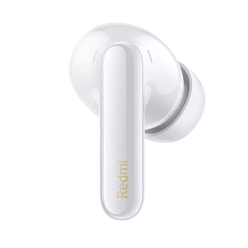 Bezprzewodowe dokanałowe słuchawki Xiaomi Buds 6 Pro, Bluetooth 5.3, ANC, 36 h łącznego czasu odtwarzania, etui ładujące 480 mAh, lodowa biel