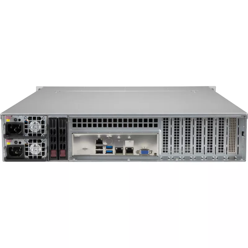2HE Supermicro Enclosure SuperChassis 2U CSE-826BAC12-R802LPB