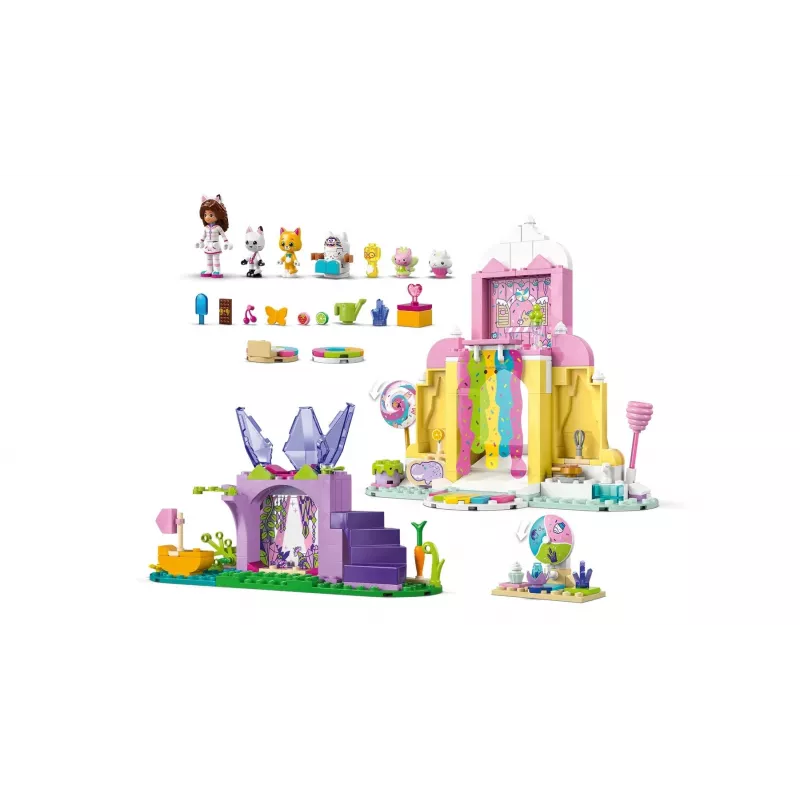 Zabawka konstrukcyjna LEGO Icing Mountain and Kitten Garden zestaw 11205 — 263 elementy, 3 minifigurki, wiek 4+