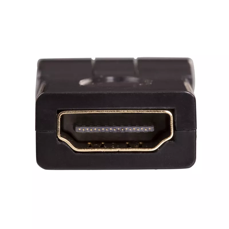 Akyga AK-AD-40 Adapter kątowy HDMI (M) do HDMI (F) 180° obrotowy, czarny