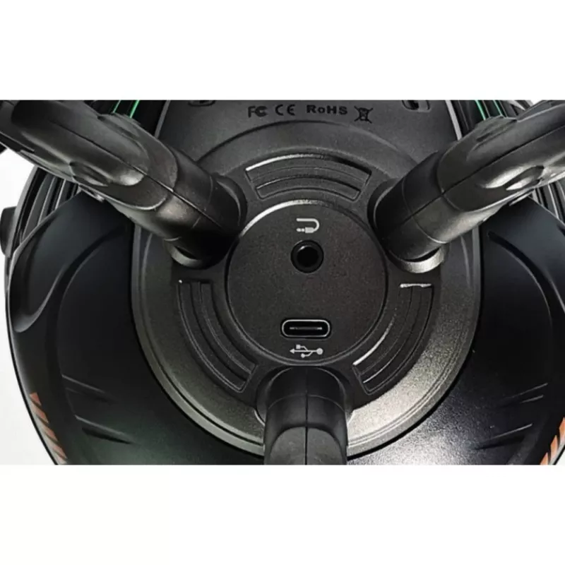 Zoeao GravaStar F Głośnik Bluetooth metaliczny szary - Głośnik - Regulacja głośności