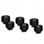 Thermal Grizzly DeltaMate Extender MF10 – złączka chłodzenia wodnego, czarny, 6 szt. (TG-DM-FIT-6006)