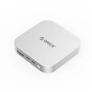 Adapter do gniazda M.2 NVMe ORICO M49P-EU-SV-BP — USB-C 10 Gb/s, obudowa metalowa